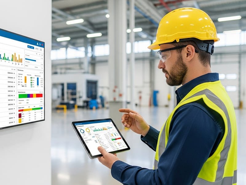 imagem com um tecnico em segurança do trabalho fazendo PGR e GRO